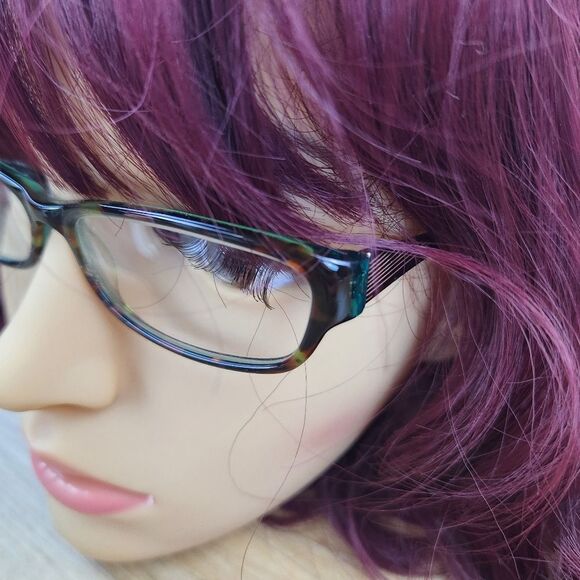 ?Genevieve Boutique Brown & Teal Attempt Eyeglasses w/Hardshell Case main image 12